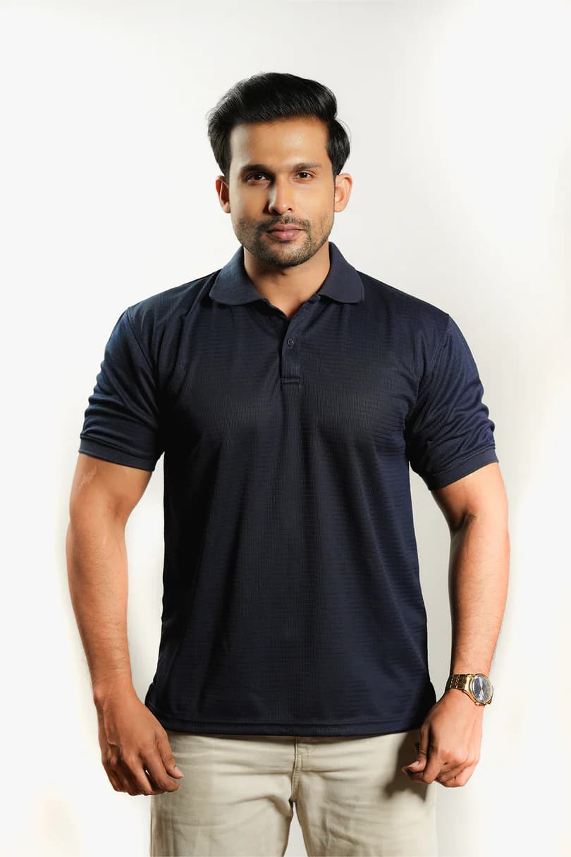 Harriet Premium Polo – Navy Blue
