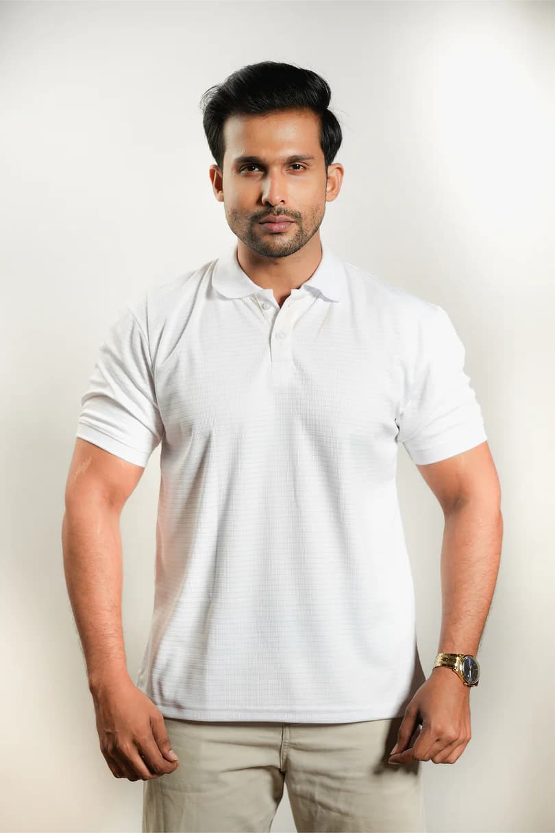 Harriet Premium Polo – White