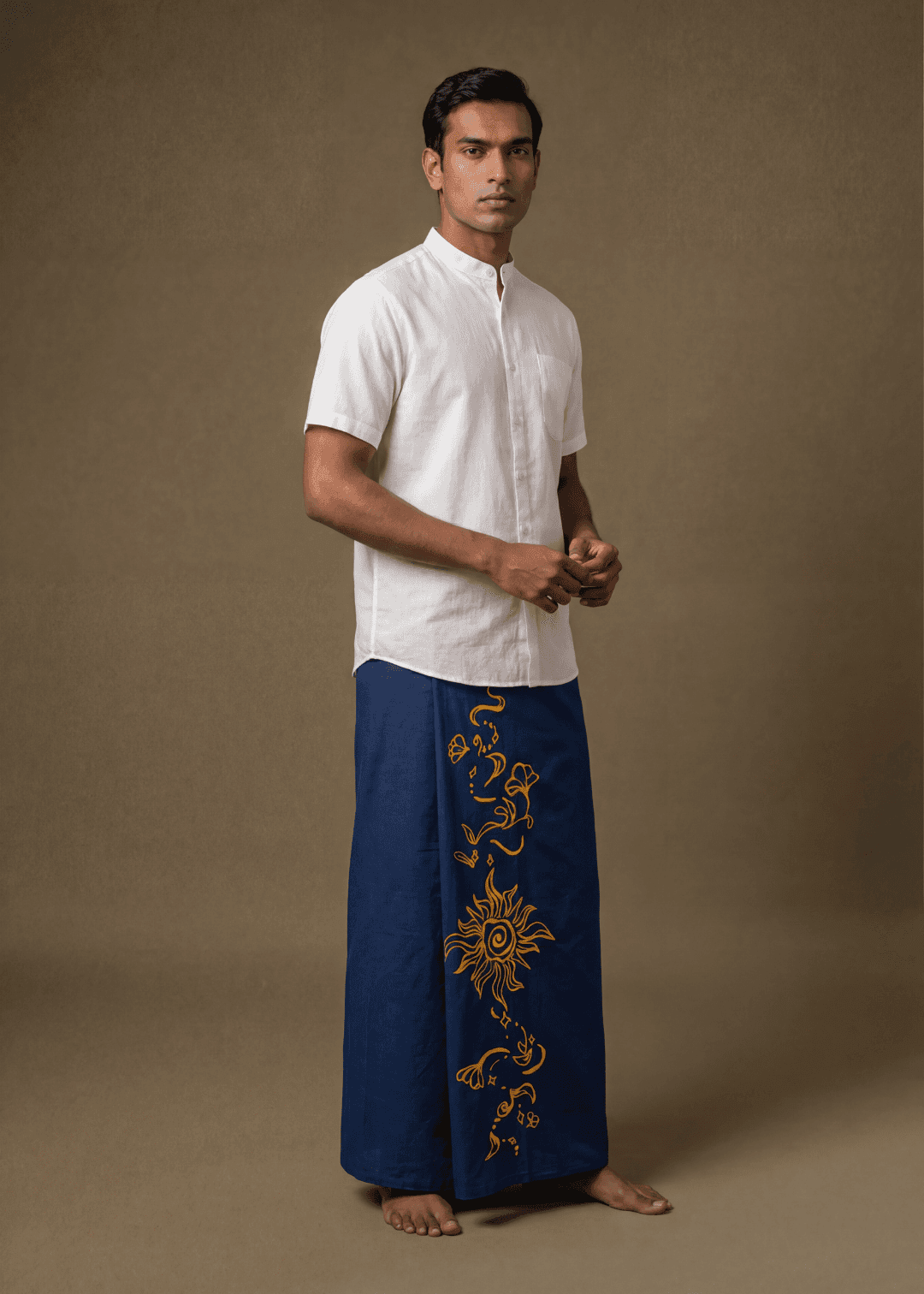 Liyawela Design Sarong - Blue
