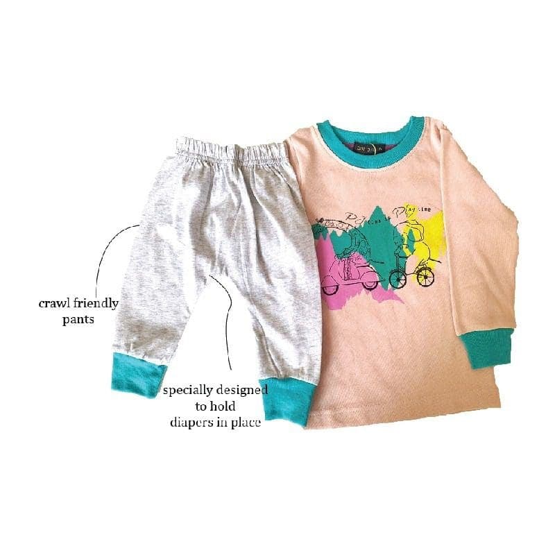 Play Time Girls Kids lounge and sleep set