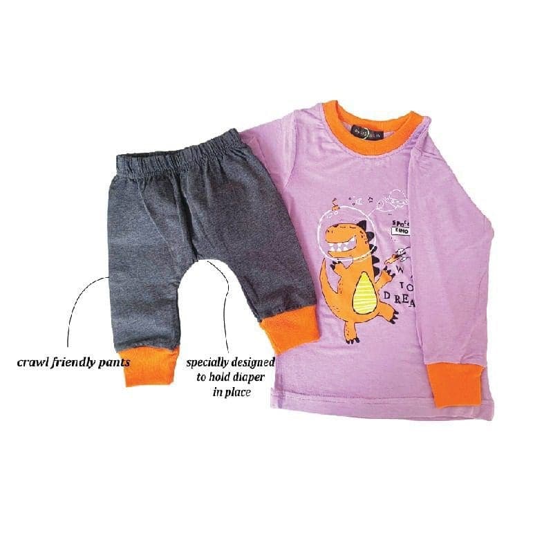 Space Dino Kids Unisex lounge and sleep set