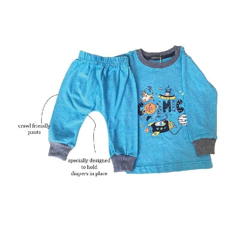 Cosmic unisex kids lounge and sleep sets