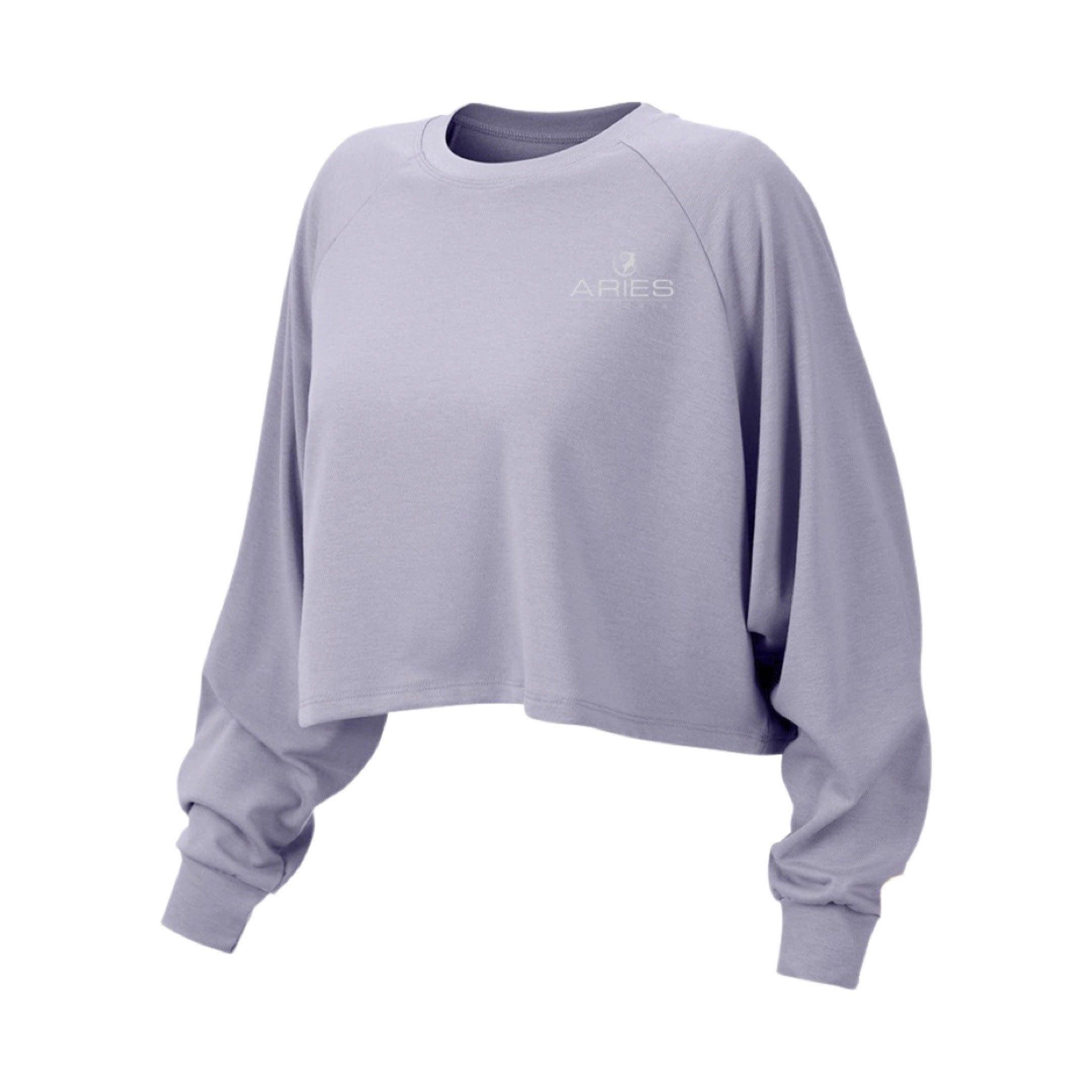 Aries Victoria™ Long Sleeve Yoga Cropped Top