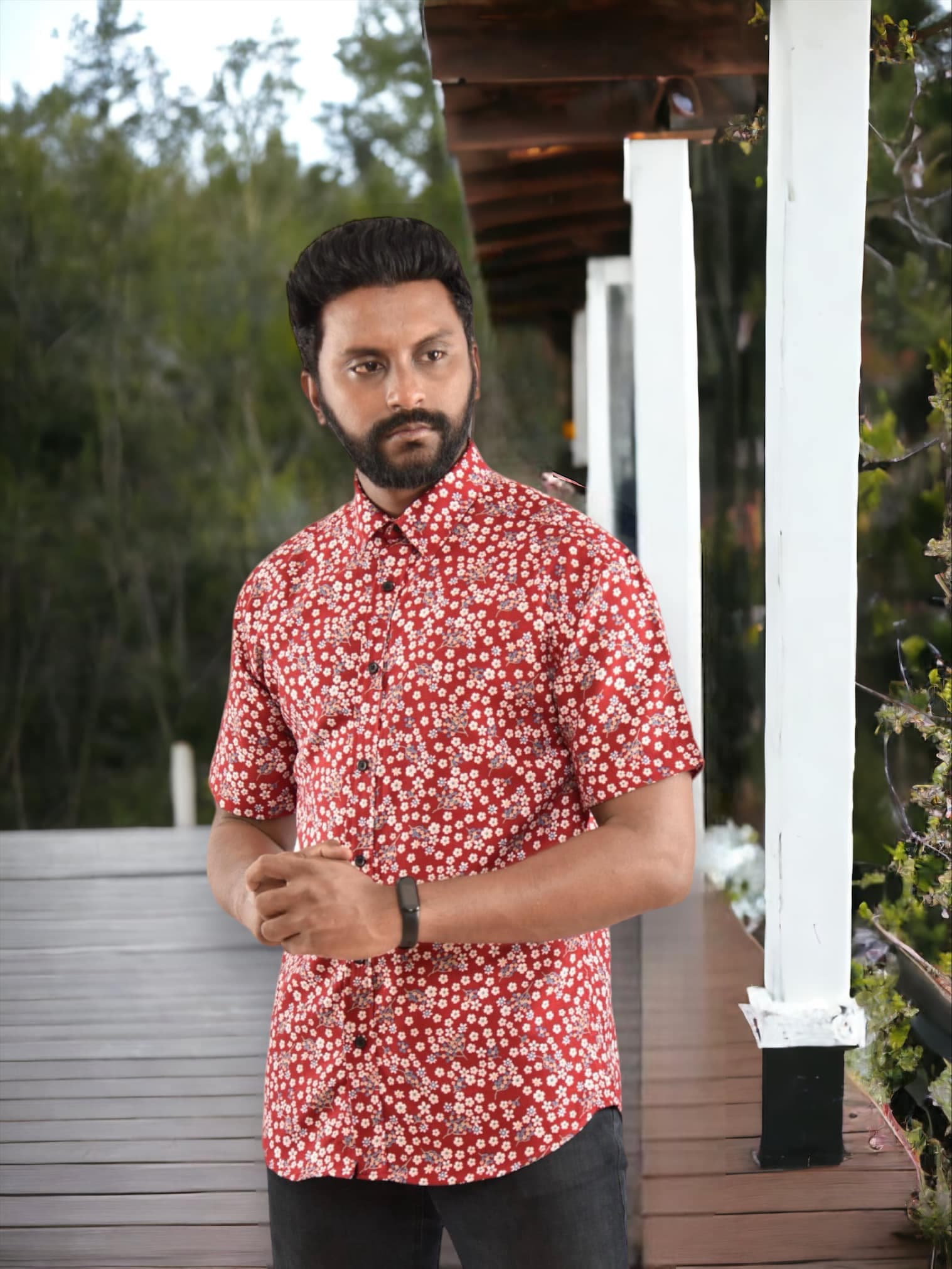 Phoenix Classical Slim Fit Collection - Red