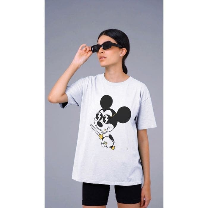 'The Mickey OG' Oversize Tee | White