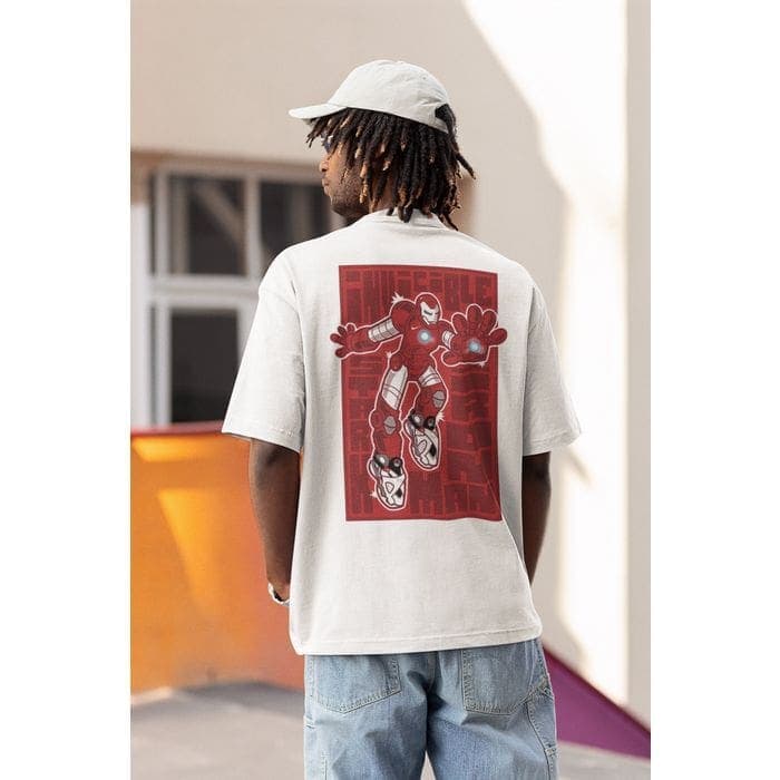 'Superhero Sneaker Styles' Oversized Series | Iron man