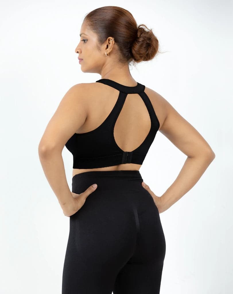 JAGS GripTech Chic Seamless Medium Support Sports Bra