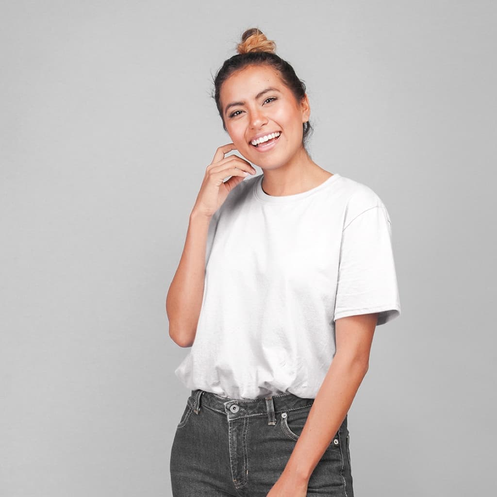 Sheoly Women Short Sleeve White T Shirt