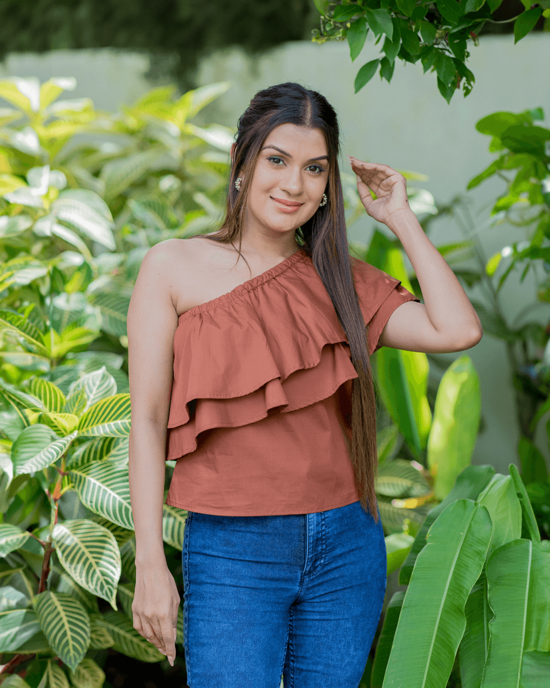 Amber Cold Shoulder Top