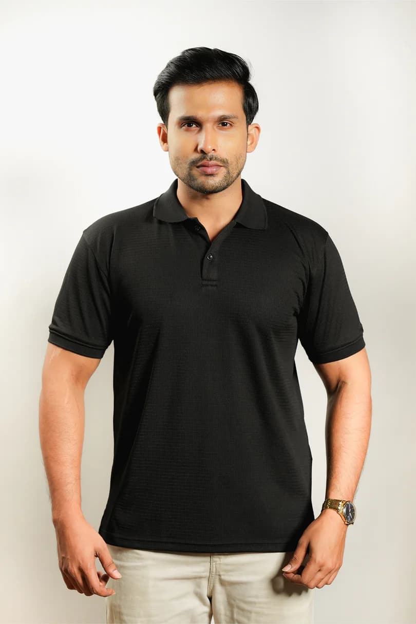 Harriet Premium Polo – Black