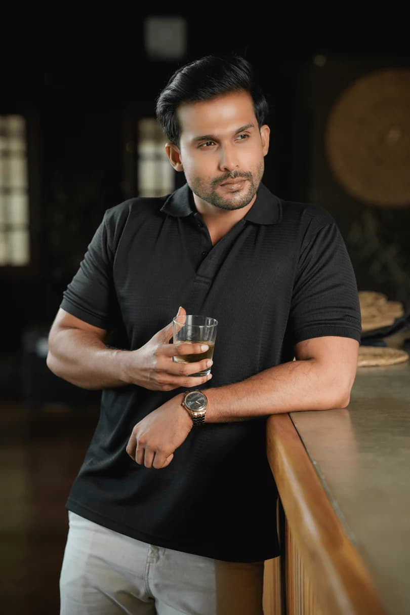 Harriet Premium Polo – Black