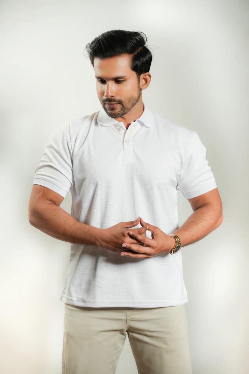Harriet Premium Polo – White
