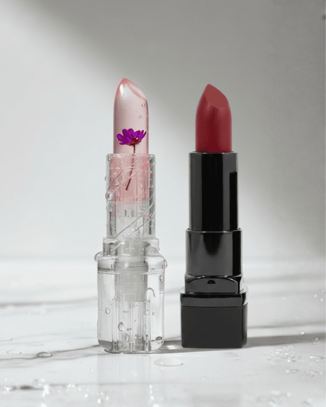 Magic Jelly Flower Lipstick + Power Kiss Long Stay Matte Lipstick Bundle Offer