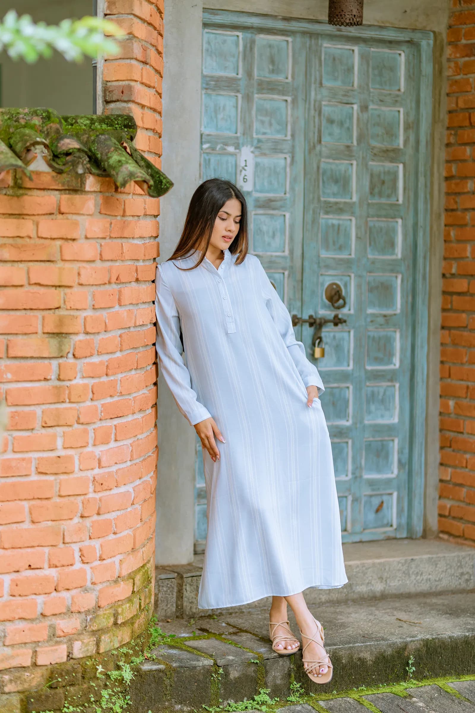 The Serenity Shirt Dress