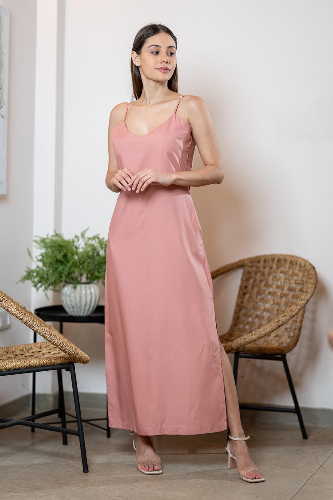 Mermaid Strappy Maxi Dress