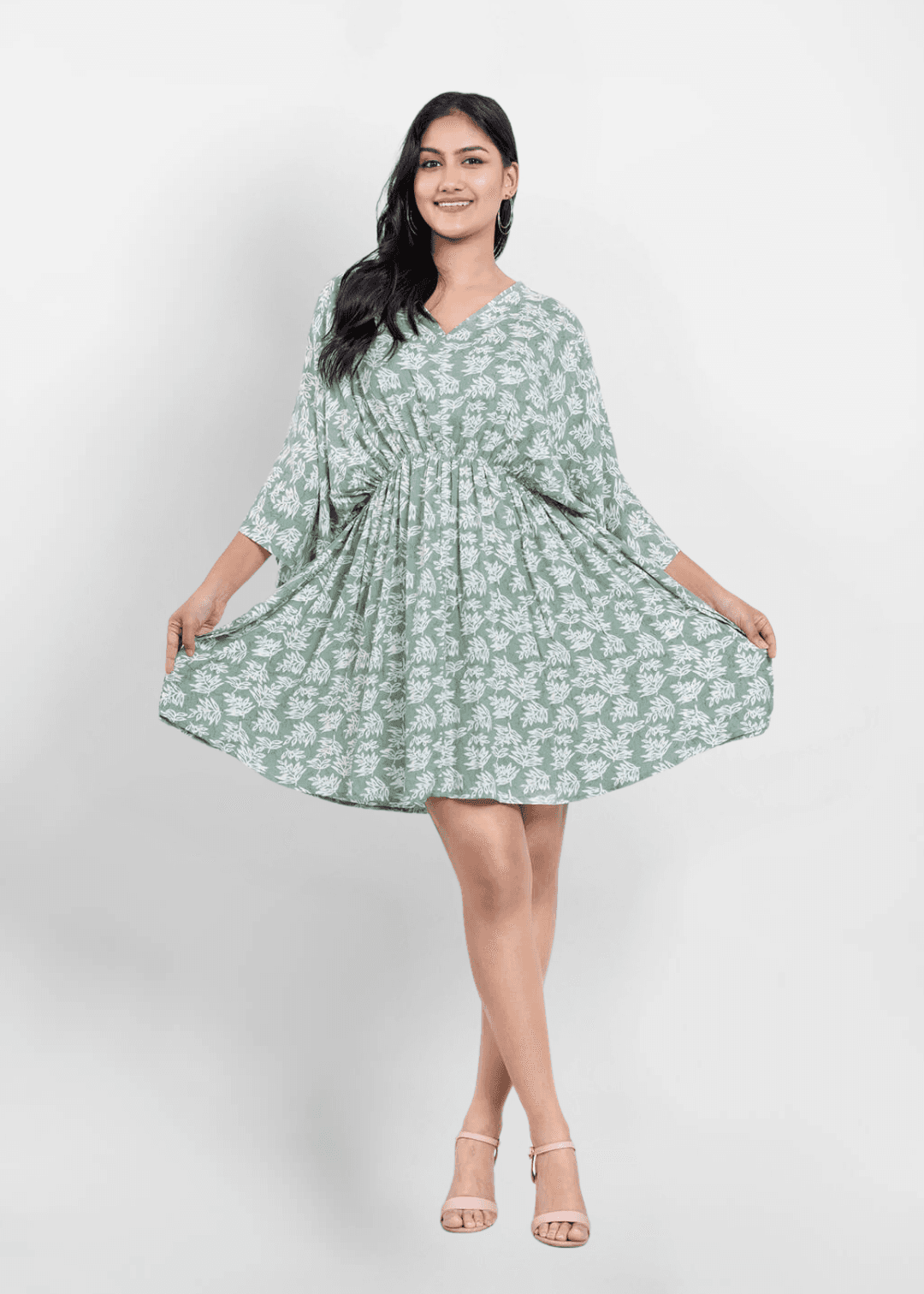 Mini Kaftan – Light Green