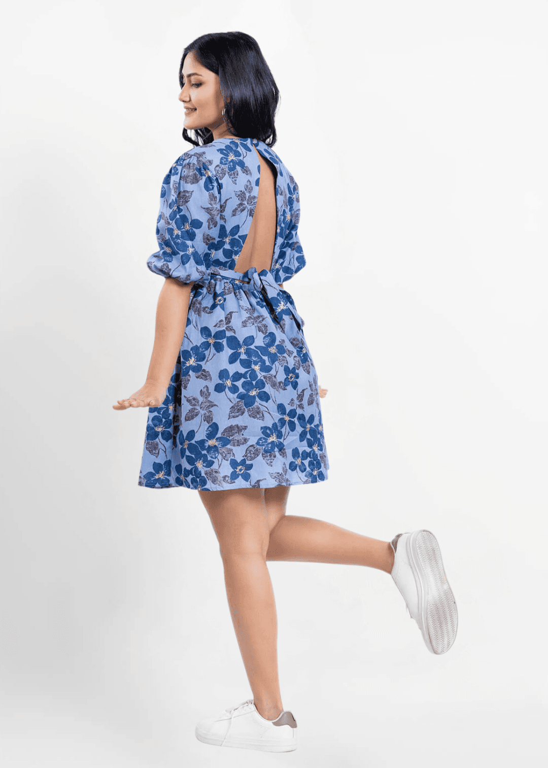 Kiara Back Bow Mini Dress