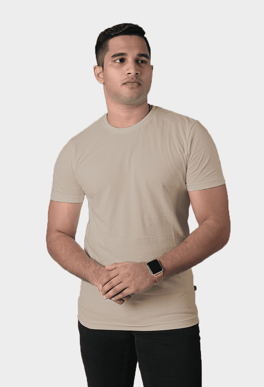 Effortless Men's Tshirt - Light Beige