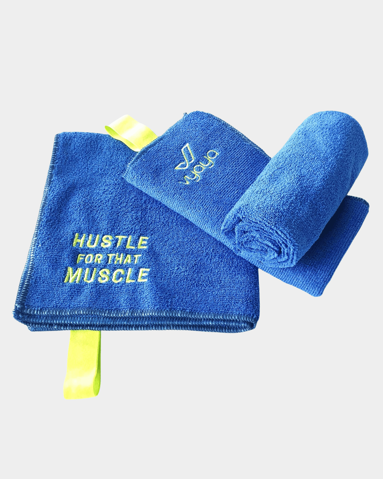 Gym Towel - Hustle for that Muscle