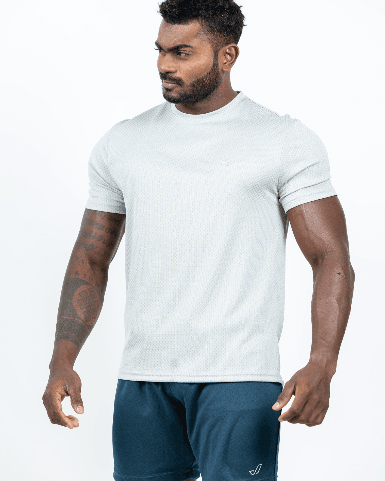 Training Tee - Silver Grey